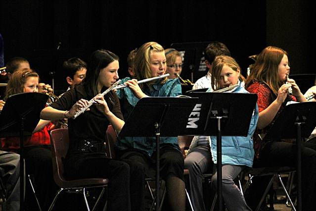 Description: S:\STAFF\cningen\ARC. PIX\MUSIC DEPT\Music 2011\2011 (K-12) Christmas Concert\5th-6th Band.JPG