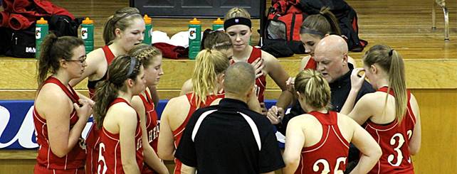 Description: S:\STAFF\cningen\ARC. PIX\BASKETBALL\GIRLS BB\GBB 2011- 2012\GBB @ Banner Co Jan. 2012\GBB Team Timeout.JPG