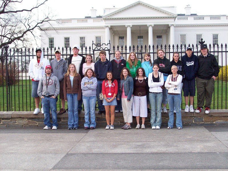 World Strides Group in front of the White House