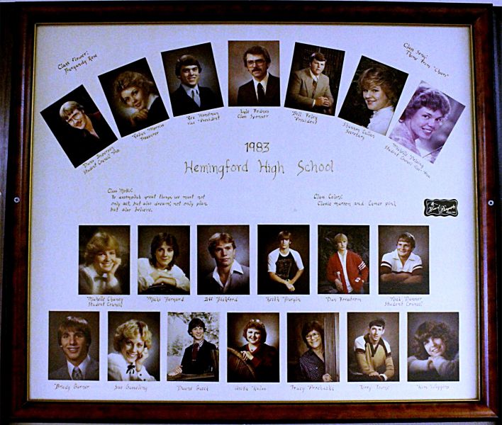 Class Of 83 1983 Graduation High School Reunion Vintage T-Shirt