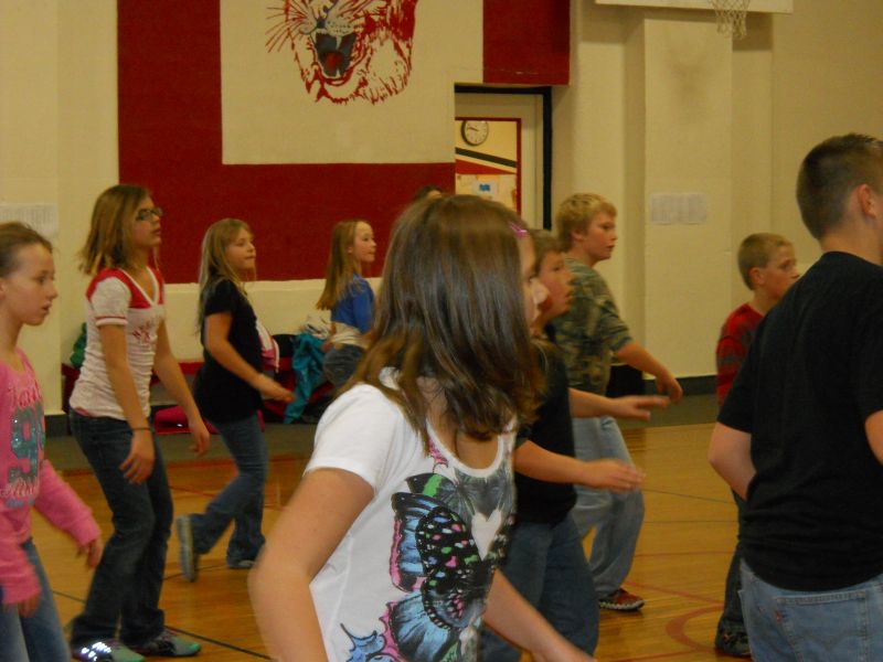 Hemingford Public School District 10 Zumba 4th and 5th Grade
