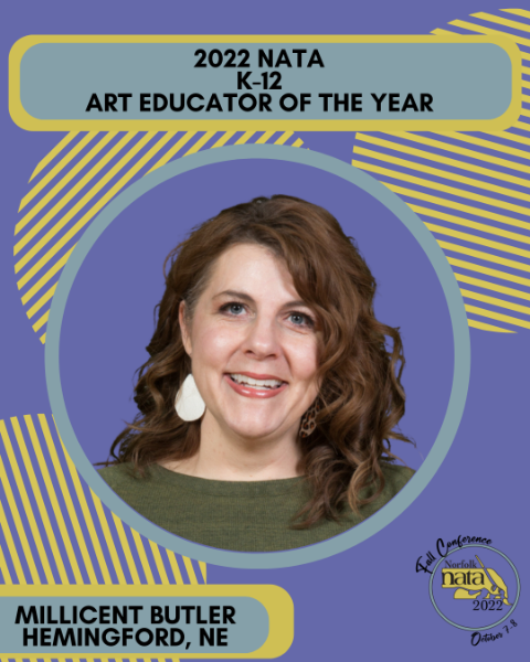 Mrs. Butler, K-12 Art Educator of the Year