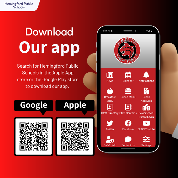 Hemingford Public School District #10 - New App!